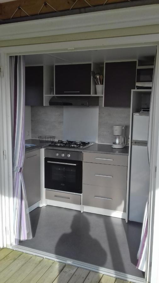 Mobile-Home 100M Plage Utah Mme Surget Sainte-Marie-du-Mont  Esterno foto