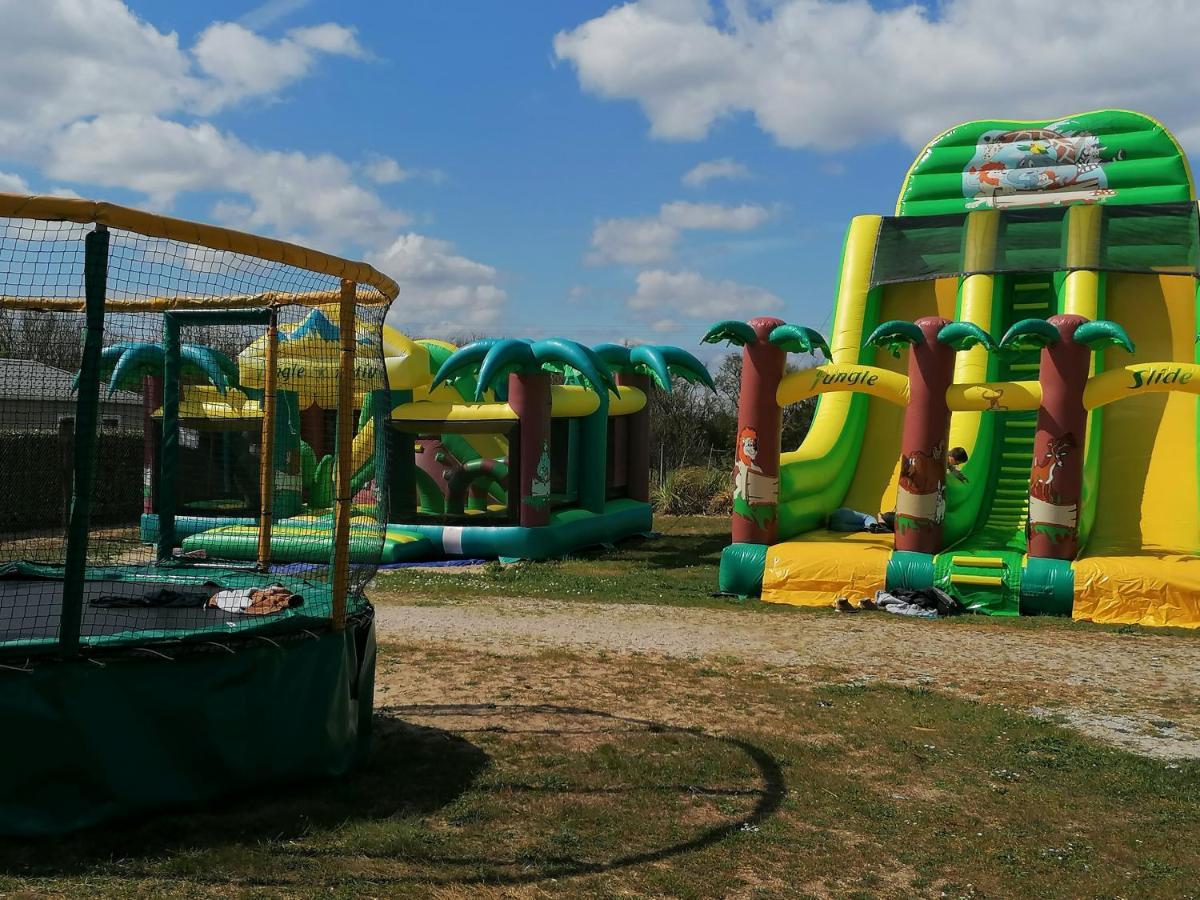 Mobile-Home 100M Plage Utah Mme Surget Sainte-Marie-du-Mont  Esterno foto